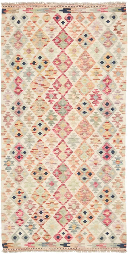 Kilim Tappeto 100x200 (Pakistan) Tessuto A Mano