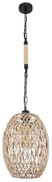 Globo 15670H - Lampadario su catena HALIA 1xE27/60W/230V