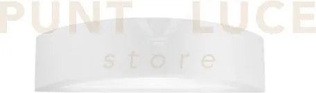 Applique a parete cortina bianca 1 luce attacco e14 30x10x7,5cm in ...