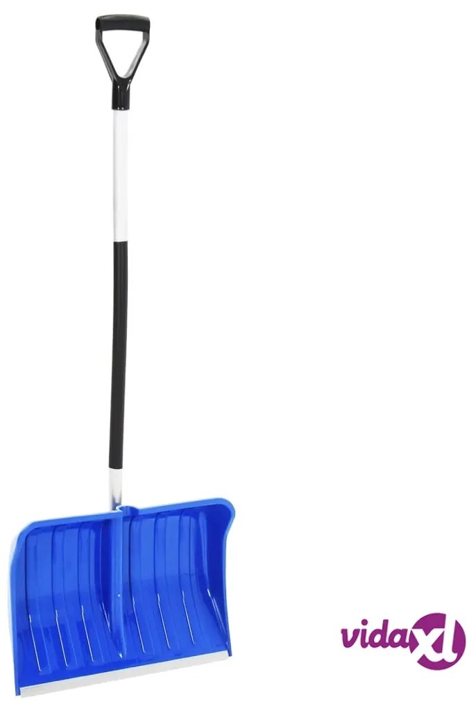 vidaXL Pala da Neve Blu 145 cm in Alluminio