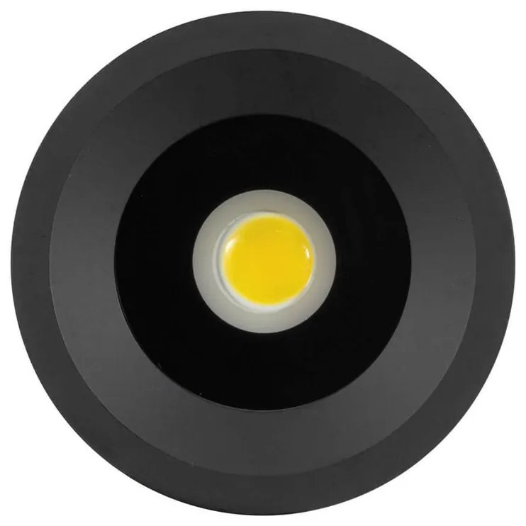 Faretto LED a superficie 5W IP65 220V Dimmerabile Nero - Professional Colore Bianco Naturale 4.000K