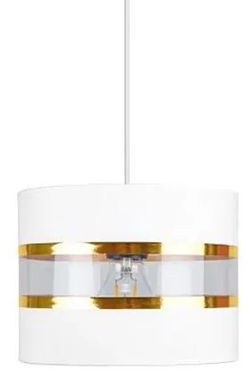 Lampadario a sospensione con filo LIND 1xE27/60W/230V bianco