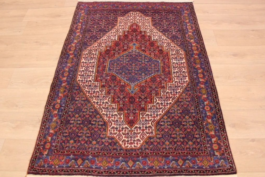Senneh Tappeto persiano 120x170 (Iran) Annodato A Mano