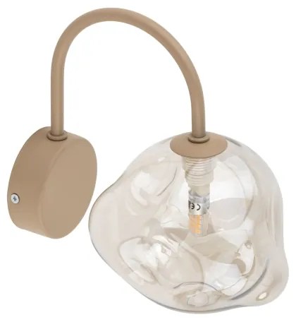 Applique LAVA 1xG9/8W/230V beige/fumé