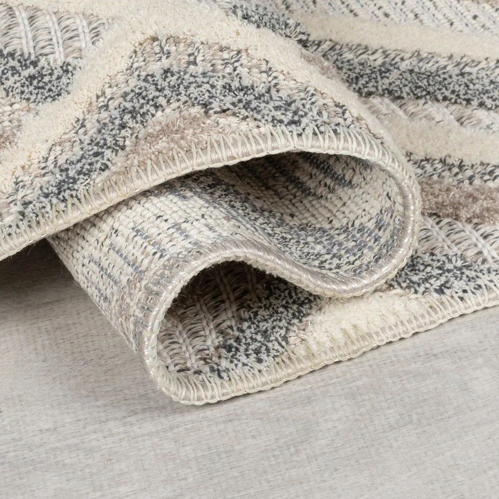 Tappeto greige lavabile 155x230 cm Beckett – Flair Rugs