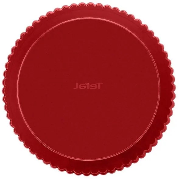 Tefal - Forma per torta con base rimovibile DELIBAKE 28 cm rosso