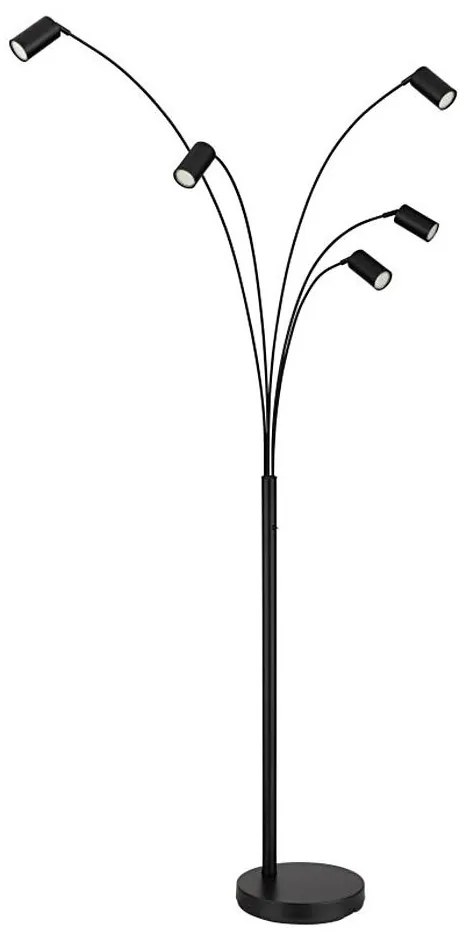 Globo 57910-5S - Lampada con piedistallo ROBBY 5xGU10/35W/230V