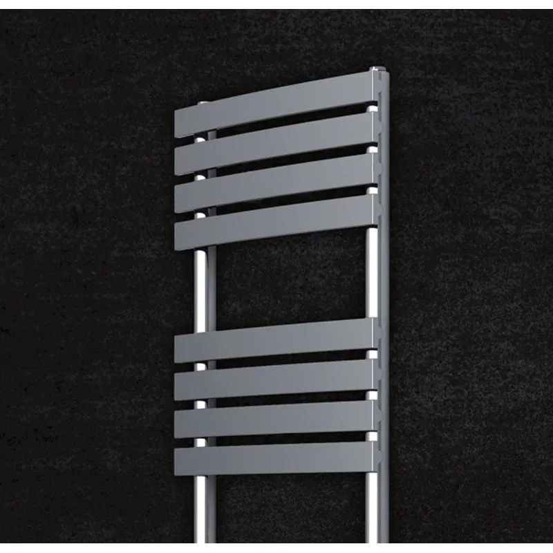 Kamalu - scalda bagno termoarredo 174x50 con tubi piatti modello kam-372