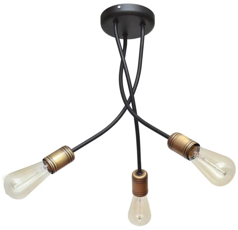 Lampadario a sospensione HARVARD 3xE27/15W/230V