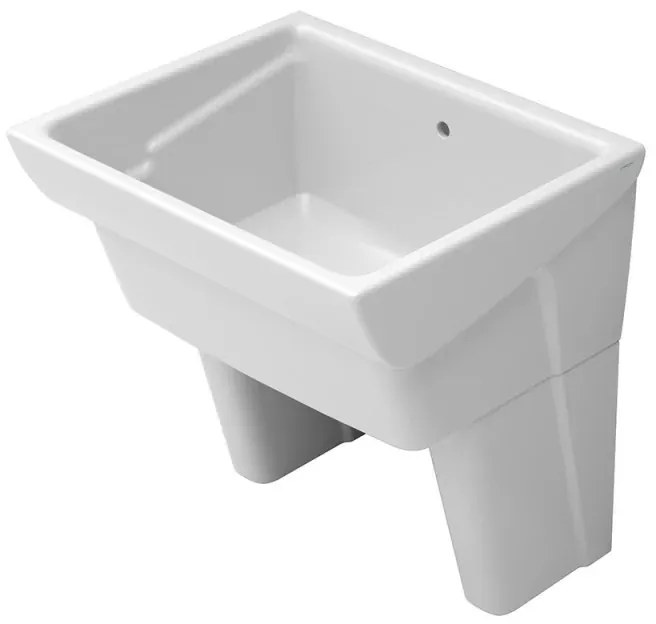 Pilozzo lavatoio 75x61 cm da appoggio in ceramica modello Messico