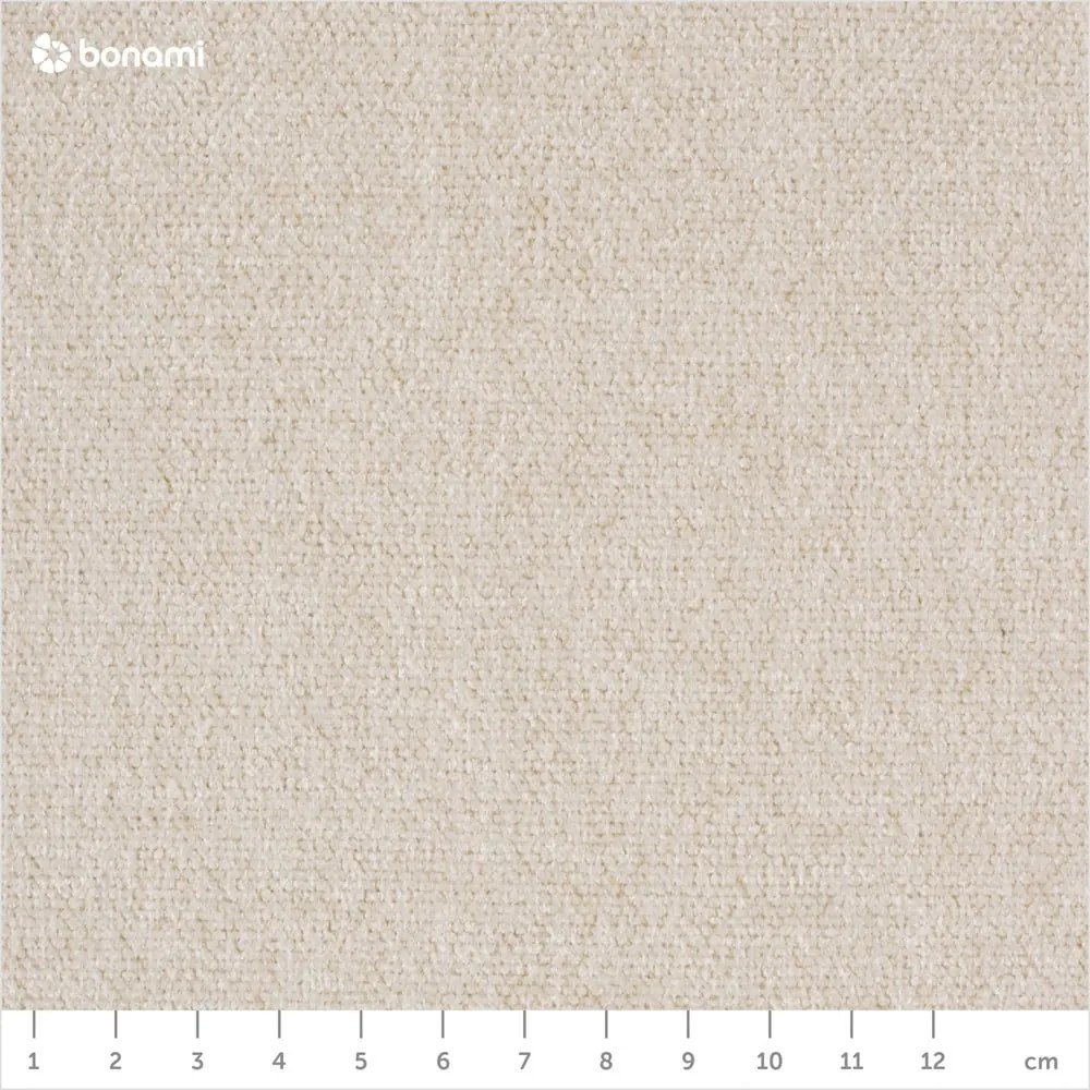 Divano letto angolare beige, angolo sinistro Scandic Lagom - Miuform