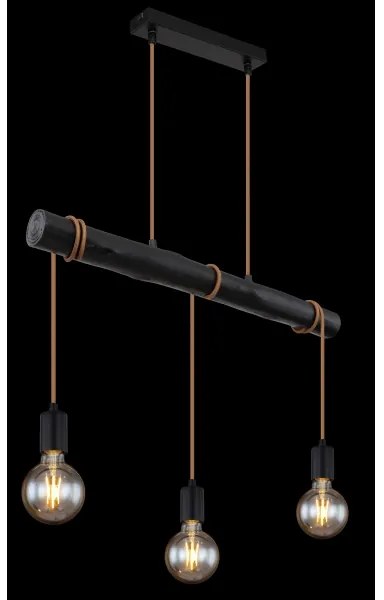 Globo 15539-3HB - Lampadario a sospensione con filo GREGOR 3xE27/60W/230V