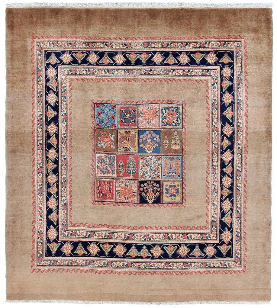 Tappeto persiano 200x210 (Iran) Annodato A Mano