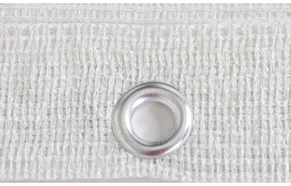 Schermo da balcone in plastica bianca 300x90 cm - Garden Pleasure