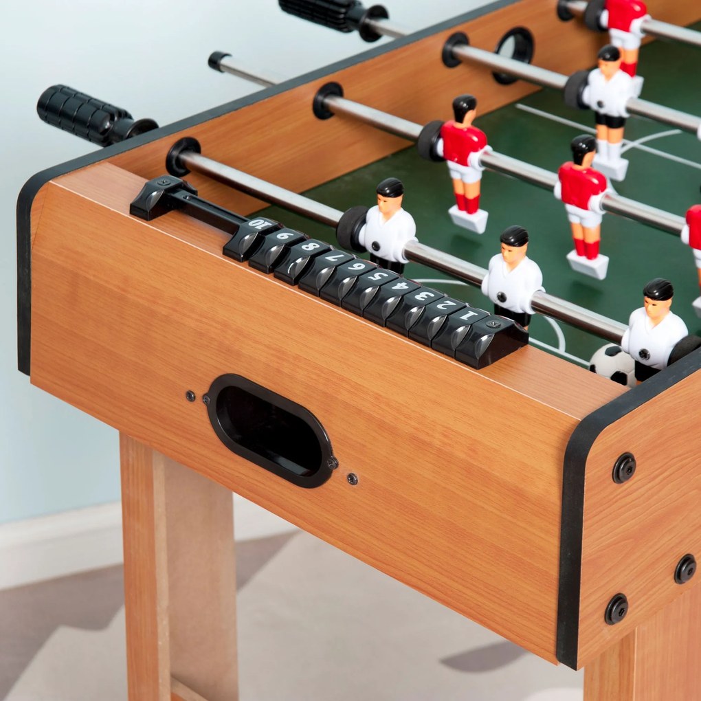 Calcio Balilla Professionale in Legno MDF 87x43x78 cm...