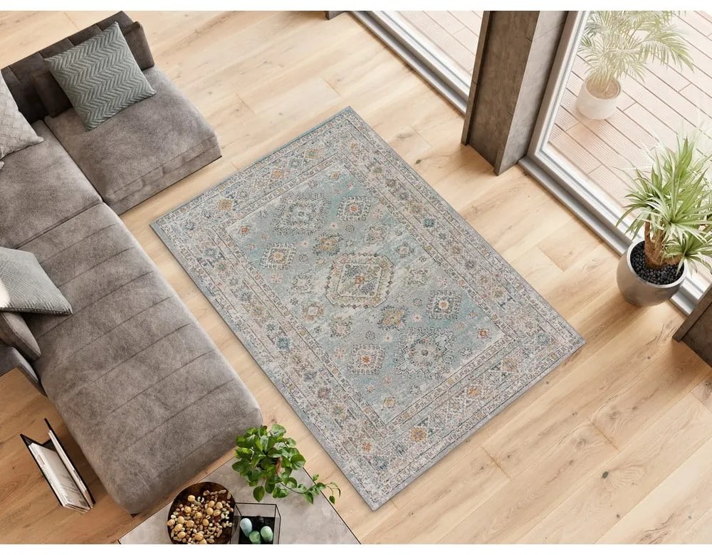 Tappeto azzurro 120x170 cm Parma – Universal