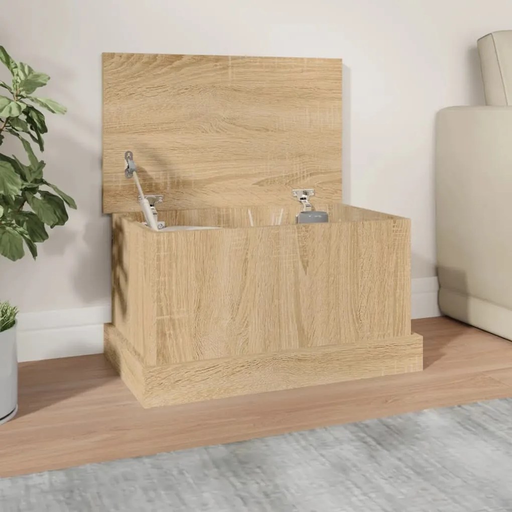 Contenitore Rovere Sonoma 50x30x28 Cm Legno Multistrato /