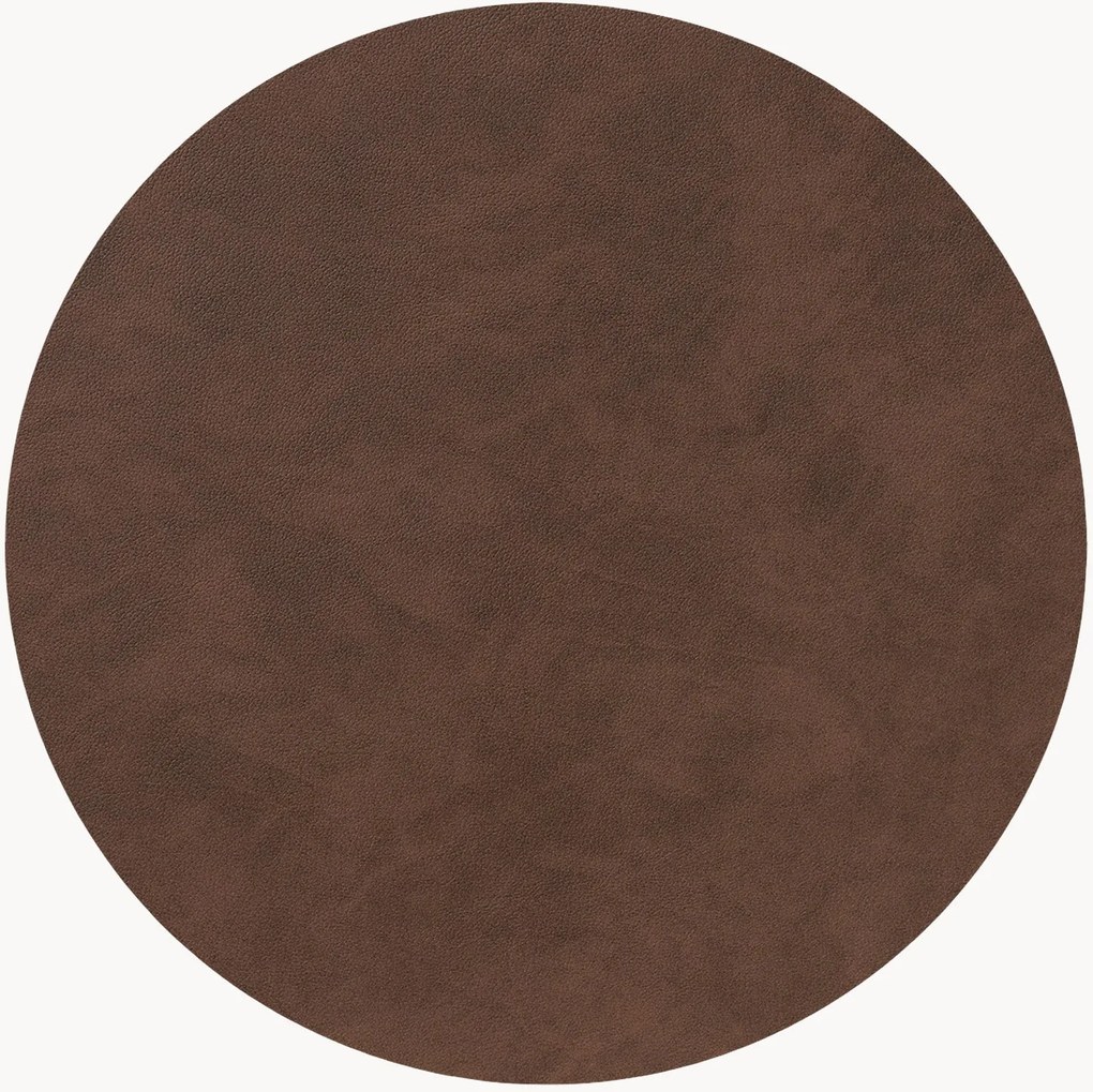 Set di 4 tovagliette americane in pelle fatte a mano Nupo