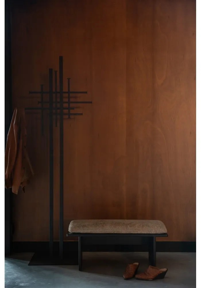 Appendiabiti nero in acciaio 71x185 cm Rumex – Dutchbone