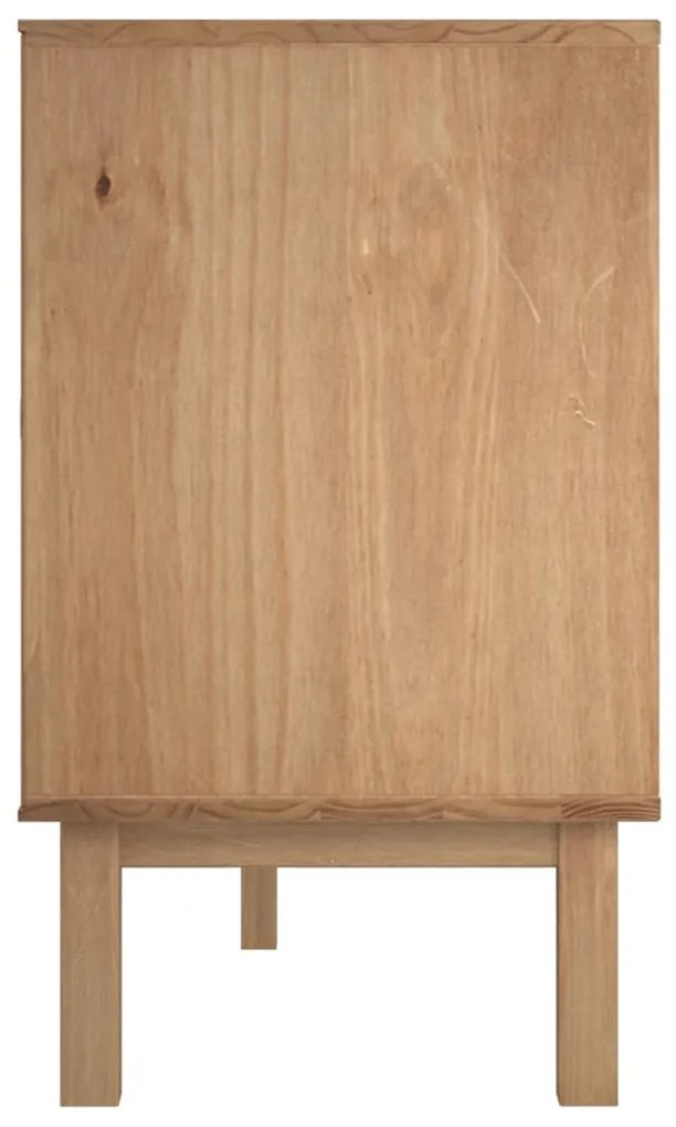 Credenza otta 113,5x43x73 cm in legno massello di pino