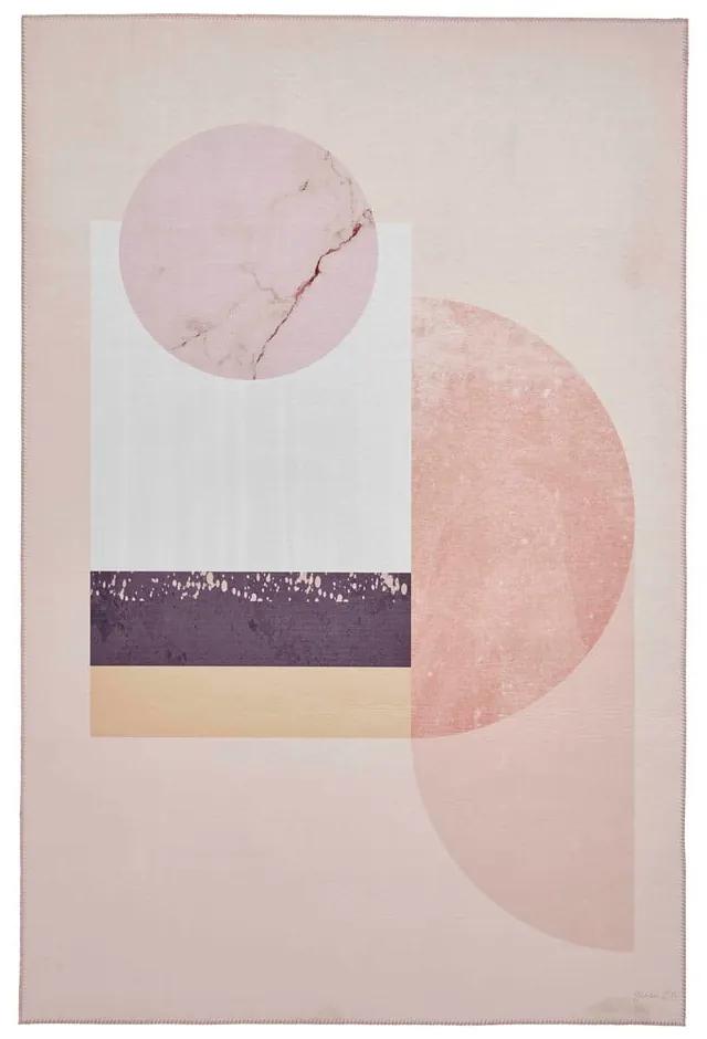 Tappeto rosa Rosalia, 120 x 170 cm Michelle Collins - Think Rugs