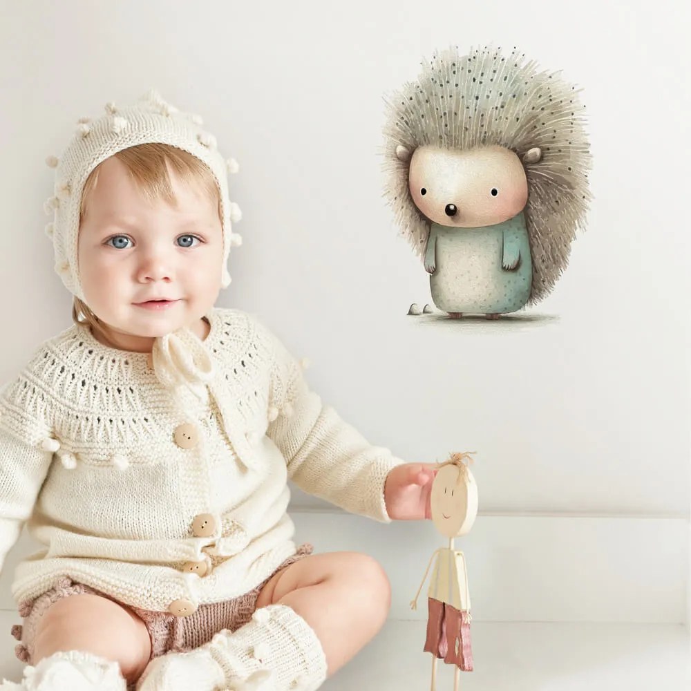 Adesivi per bambini - Riccio | Inspio