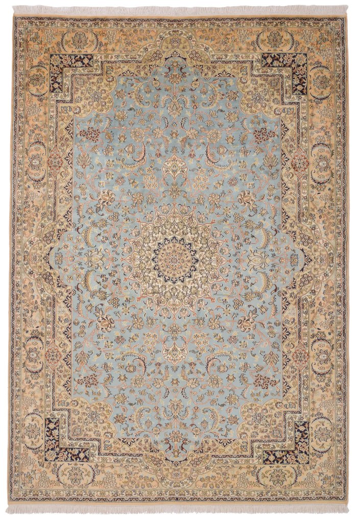 Cashmere Silk Tappeto 170 x 250 (Indian) Annodato A Mano