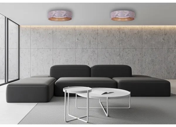 Brilagi - Plafoniera LED VELVET STAR LED/24W/230V d. 40 cm grigio/oro