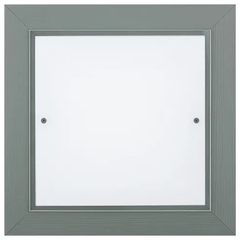 Argon 1868 - Plafoniera TABOR 4xE27/15W/230V 42x42 cm grigia