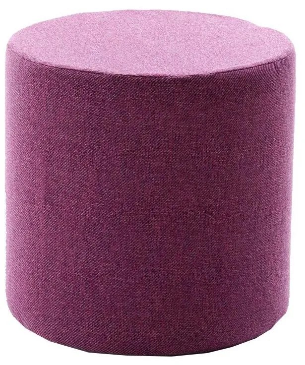 Pouf RONDO, Ø 40 cm, rosa