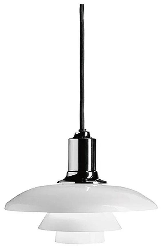 Louis Poulsen - PH 2/1 Lampada a Sospensione High-Gloss Chrome-Plated Louis Poulsen