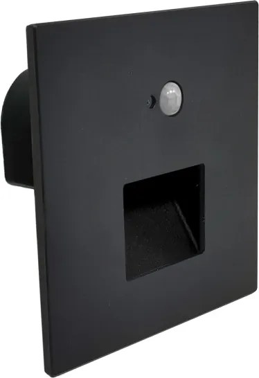 Brilagi LED lampada per scale con sensore JACK LED/3W/230V 3000/4000/6500K nero