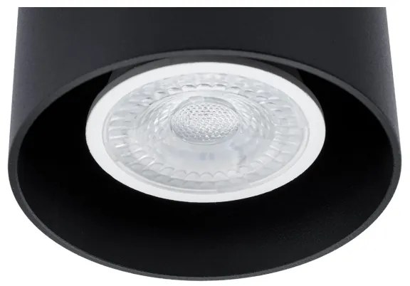 Plafoniera CREEP 1xGU10/50W/230V nera