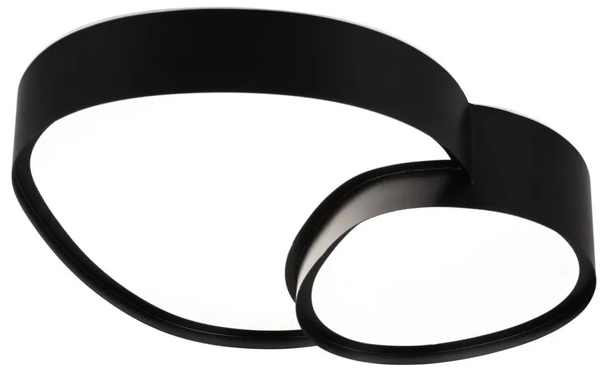 Plafoniera LED nera 36x43,5 cm Rise - Trio