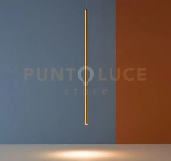 Filo lampadario a sospensione led 2700k 220lm 3,5w 60cm ottone spos...