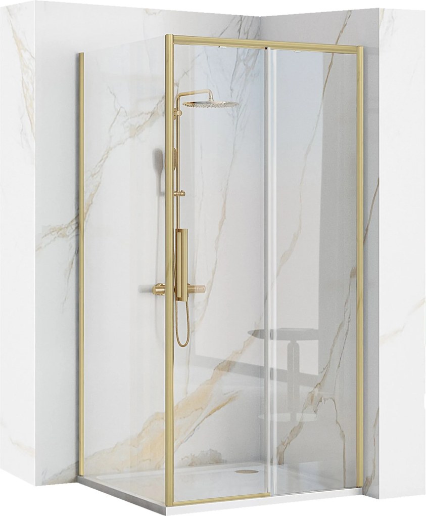 Cabina doccia Rapid Slide Gold Brush