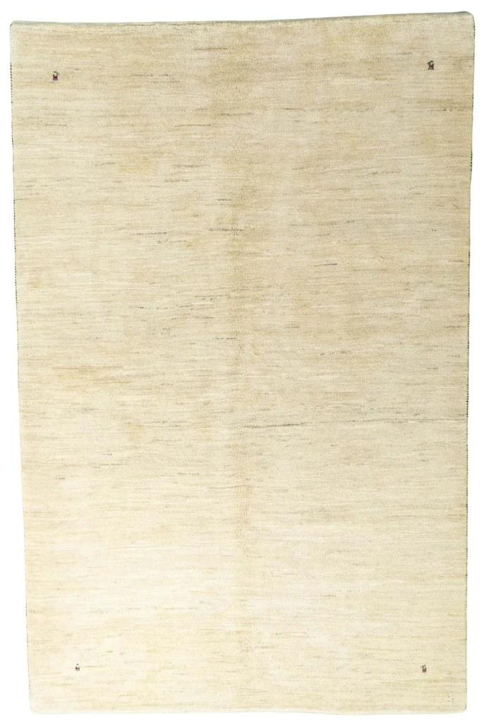 Gabbeh Tappeto 200x300 Beige (Iran) Annodato A Mano