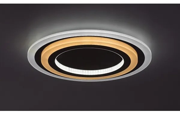 Rabalux 71315 - Plafoniera LED dimmerabile da soffitto TANELI 56W/230V 3000/4000/6000K finitura cromata + telecomando