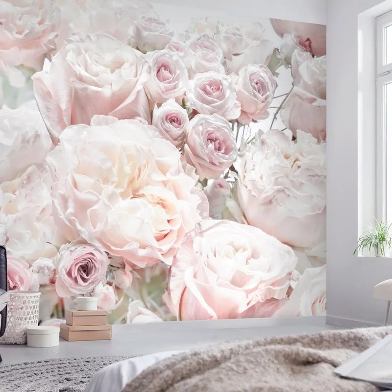 Fotomurale KOMAR Spring roses, Multicolore 368X254 cm