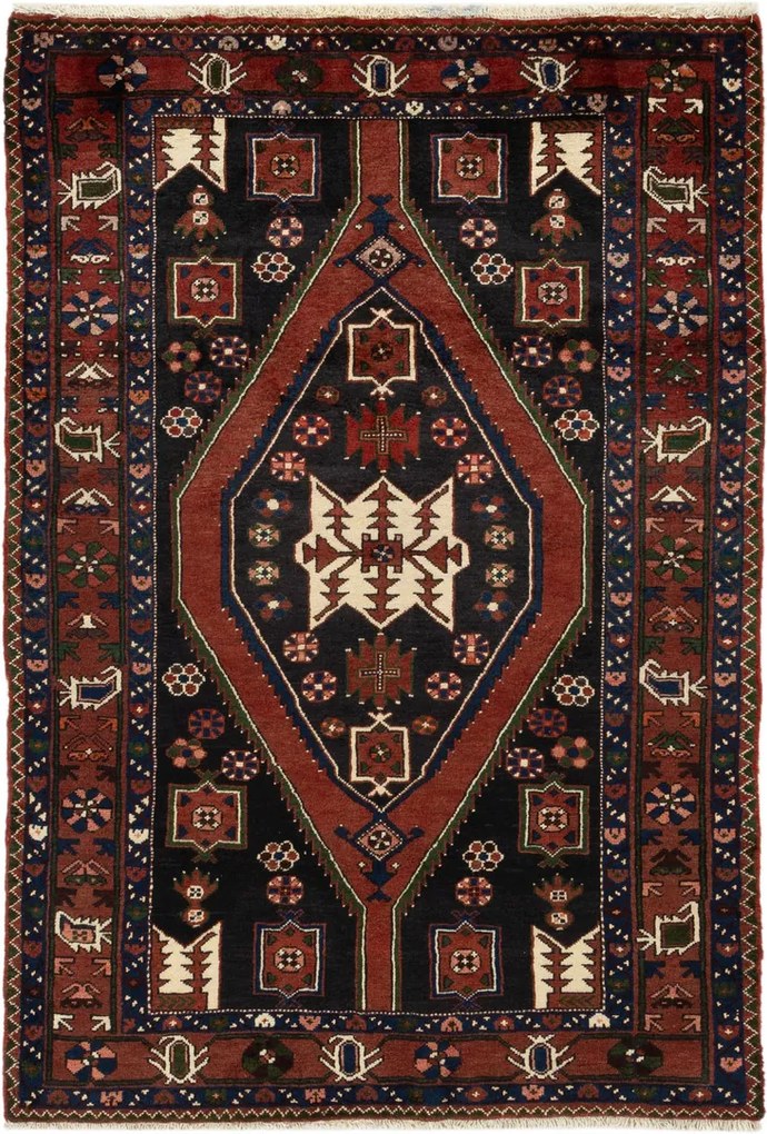 Shiraz Tappeto persiano 200 x 120 (Iran) Annodato A Mano