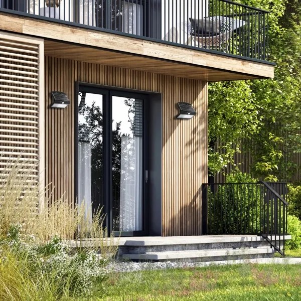 LED Luce solare con sensore di movimento LED/6,8W/4000 mAh 3,7V IP65