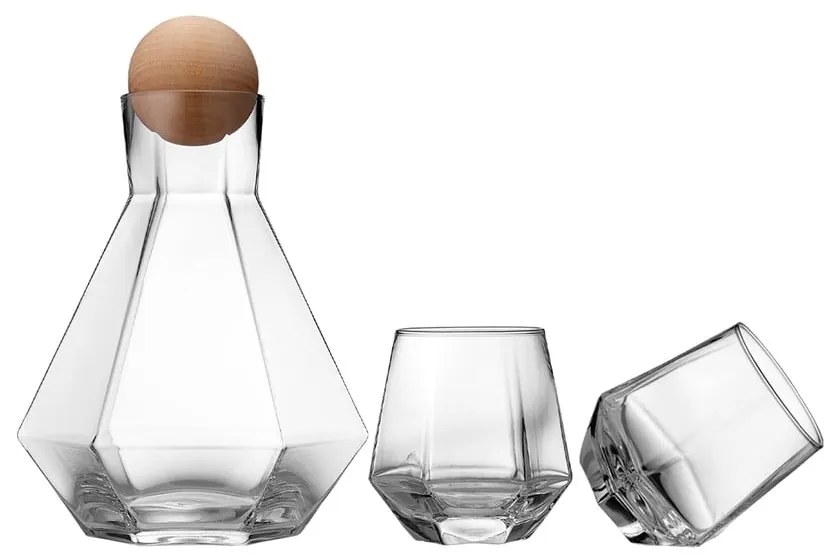 Set di 2 bicchieri da whisky e decanter da 1,28 l Jaxon - Ladelle