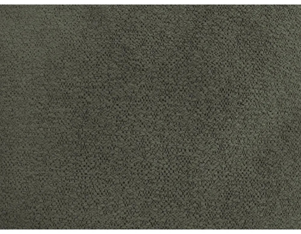 Divano angolare color kaki allungabile/con contenitore (con penisola a destra/con chaise lounge) con rivestimento in ciniglia Roxelane – Bobochic Paris