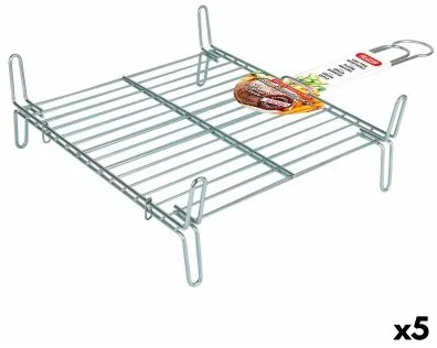 Grill Algon   Doppia Zincato 35 x 35 cm (5 Unità)