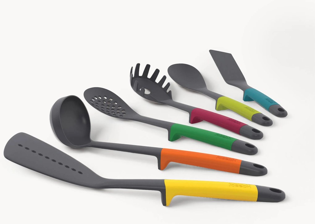 Set 6 utensili da cucina con supporto Protected