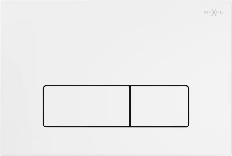 Mexen Fenix 13 pulsante di scarico Slim, bianco opaco - 601320