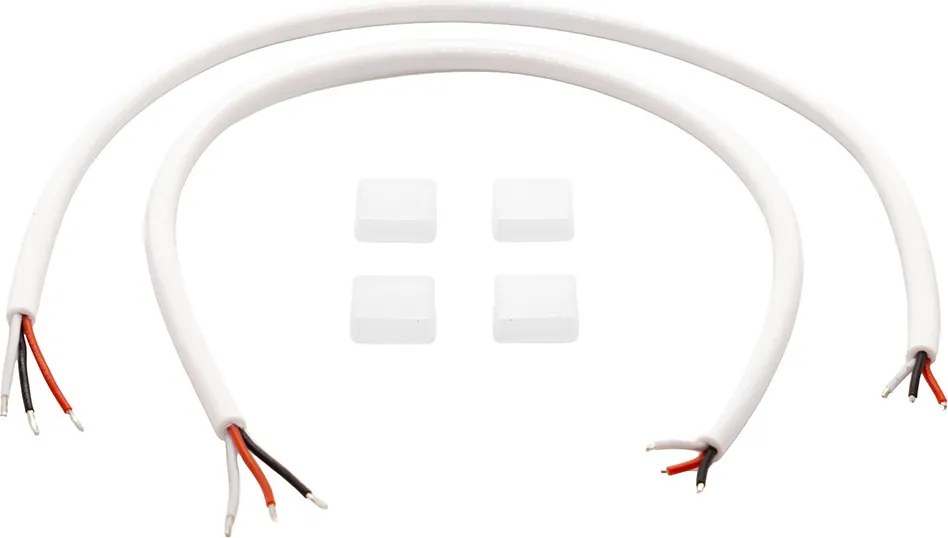 Kit Collegamento per Strisce LED Digitali 3 Cavi IP67 da 12mm da Saldare