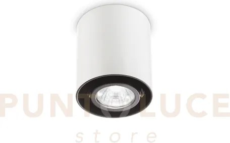 Mood faretto 1 luce attacco gu10 bianco d.9cm lampadina inclusa ori...