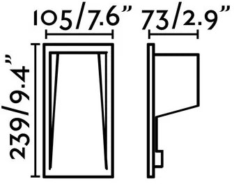 FARO 70833 - Lampada da incasso da esterno LED SOUN-2 LED/5W/230V IP65
