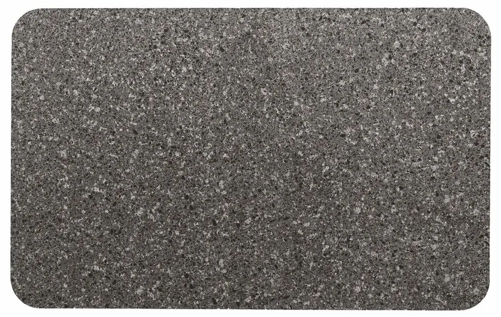 Tappetino per il bagno color antracite 50x80 cm Granite – douceur d'intérieur